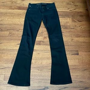 Citizens of humanity black denim jeans size 26 cut #12253  style # 1243-1405